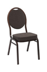 Banketová židle s hliníkovou konstrukcí