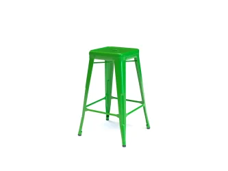 zelená barová židle