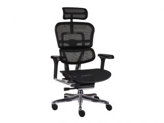 černá manažerská otočná židle