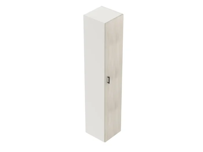 šířka 40 cm, 5 polic, výška na 6 pořadačů, dvířka plná na výšku 6 pořadačů