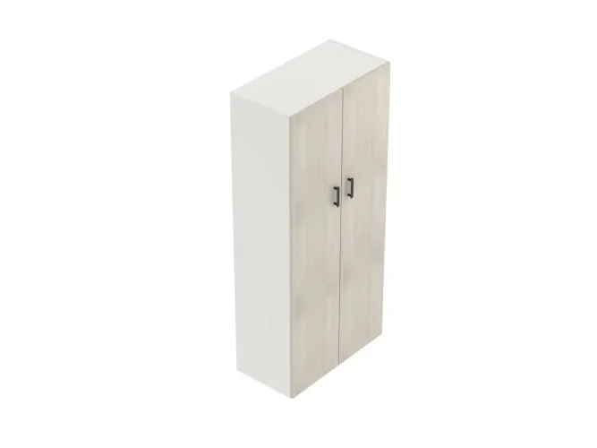 šířka 80 cm, výška na 5 pořadačů, vnitřní uspořádání - šatní skříň s věšákem a policí