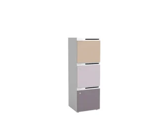 Policová skříň Cube Locker 3