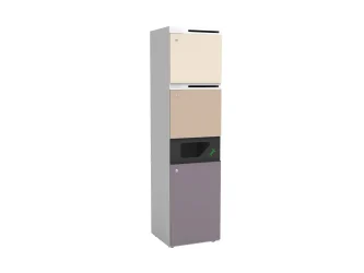 Koš na tříděný odpad Cube Locker