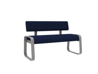 s opěradlem 120 cm