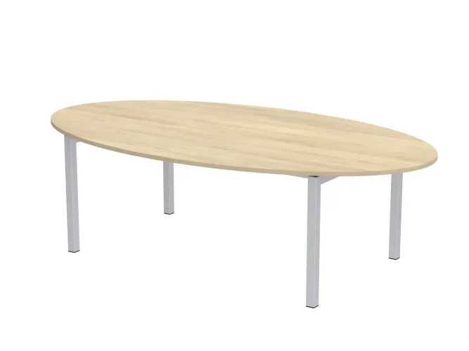 250x140 cm, E-kovové nohy, oválný