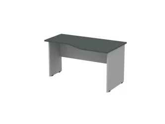 140x80 cm, nohy z LTD, čelní panel, zaoblený, pravý