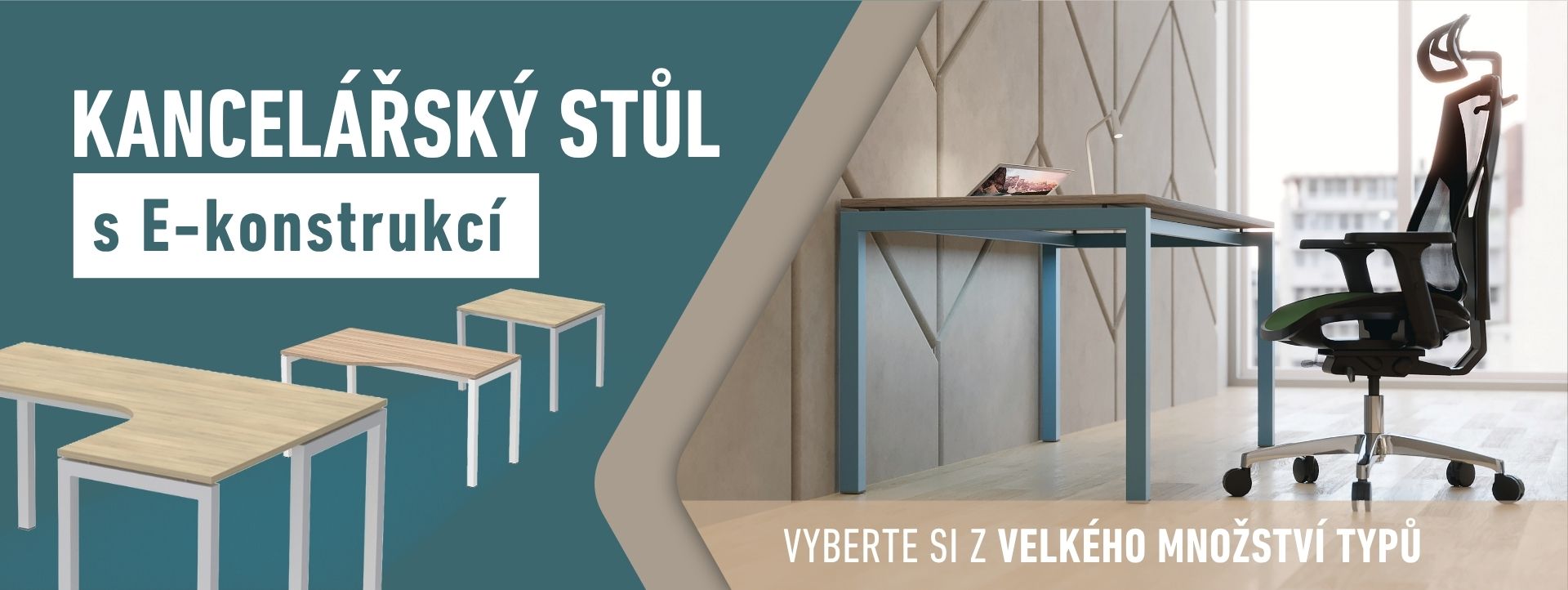 Office table E desktop CZ