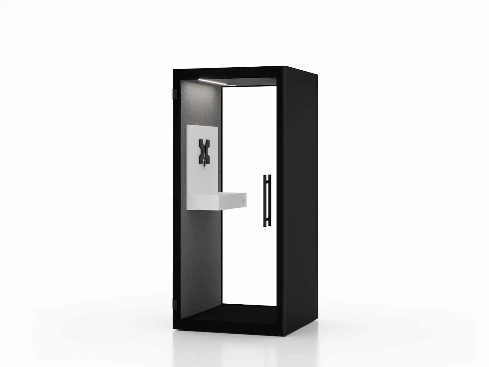 1 místná akusticky izolovaná kabinka
