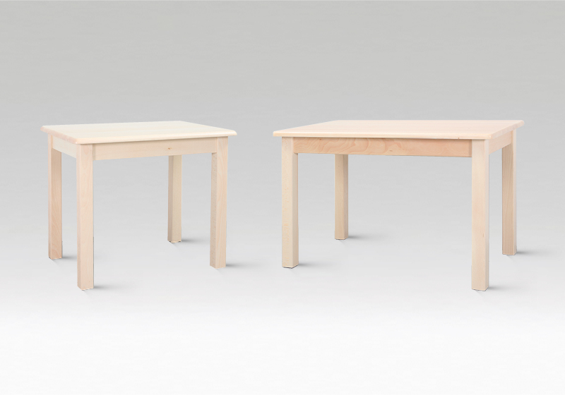 Dřevěné stolky