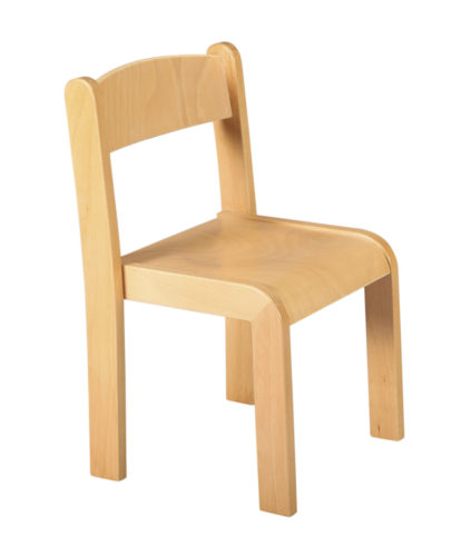 Donald 1 – židle s dřevěnou konstrukcí