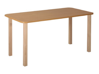 Pohádkový obdélníkový stůl s dřevěnou konstrukcí