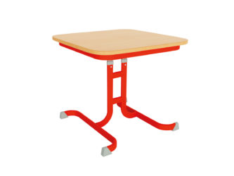 Čtvercový stůl pro mateřské školky Geo