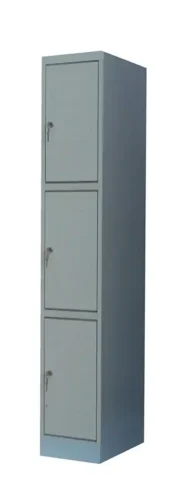 skříň se třemi přihrádkami