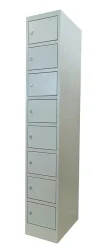 skříň s osmi přihrádkami