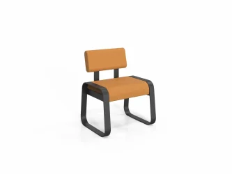 s opěradlem, š. 60 cm