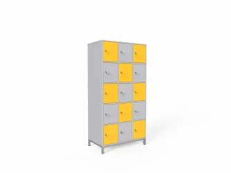 skříň s patnácti přihrádkami