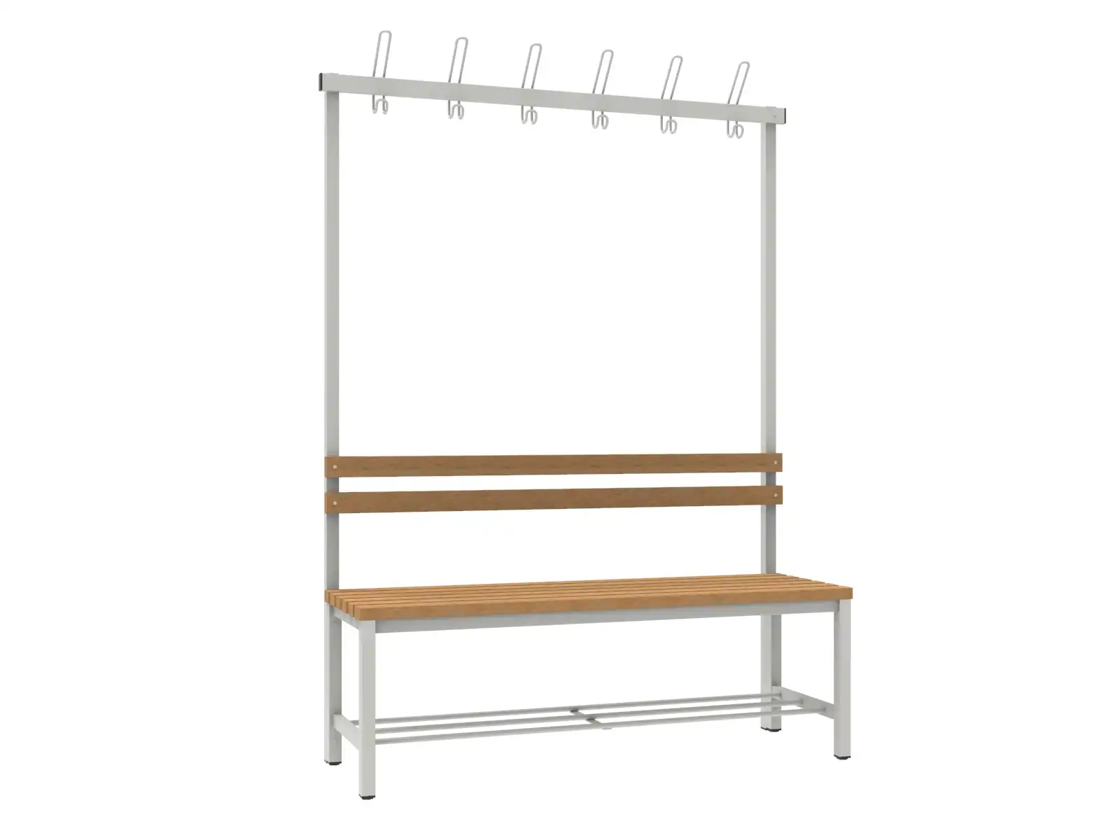 WPC latě, 120 cm široký sedák