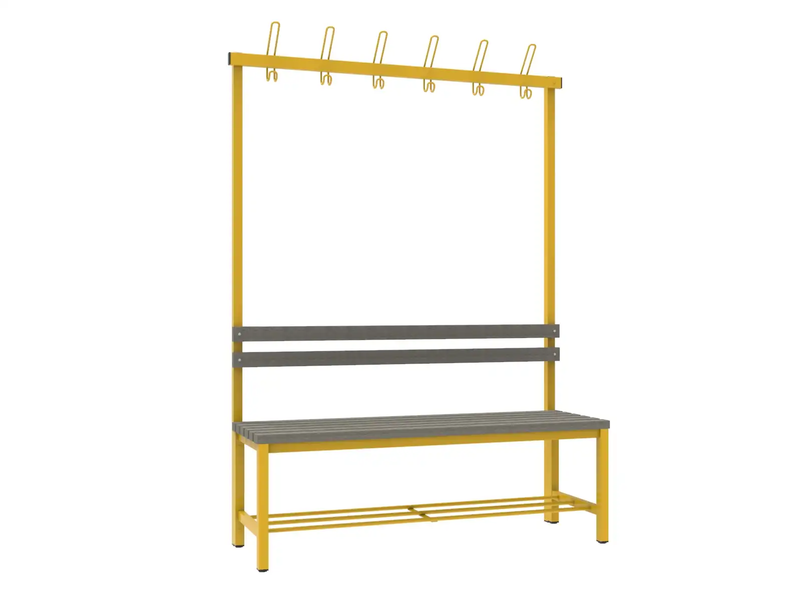 WPC latě, 120 cm široký sedák