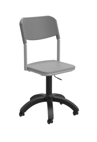 učitelská židle s plynovým pístem, polypropylen