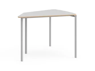 překližka potažená dekoritem, zaoblená, jednomístná