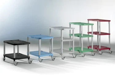 Laboratorní transportní vozík