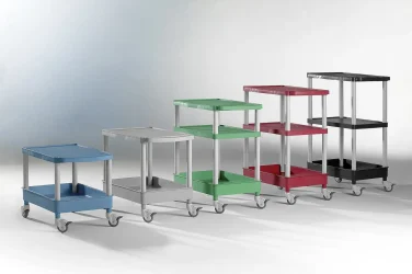 Laboratorní transportní vozík
