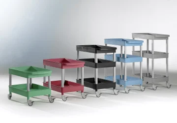 Laboratorní transportní vozík