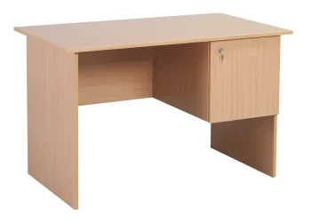 Psací stůl pro učitele, laminovaný, ostré hrany